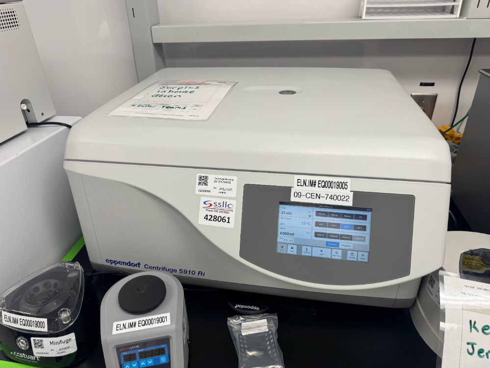 Image of Eppendorf 5910 Ri Refrigerated Centrifuge